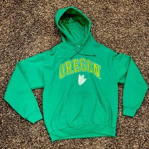 Green Oregon Ducks Hoodie